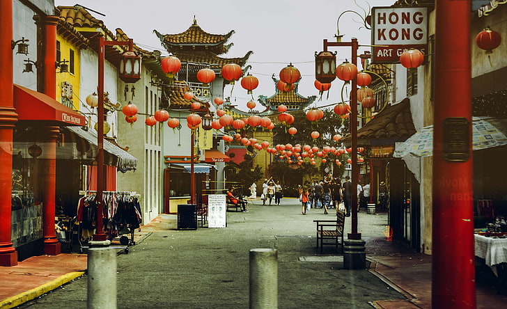 China, Chinatown, HD-Hintergrundbild