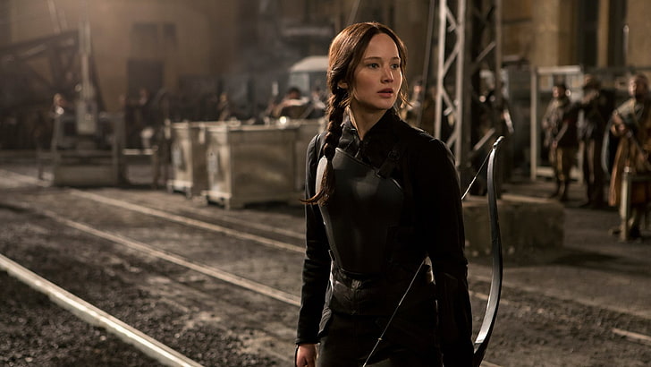 The Hunger Games, The Hunger Games: Mockingjay - Part 2, Jennifer Lawrence, Katniss Everdeen, Sfondo HD