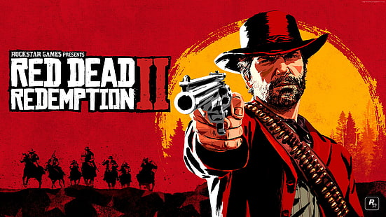 плакат, Red Dead Redemption 2, 4K, HD обои HD wallpaper