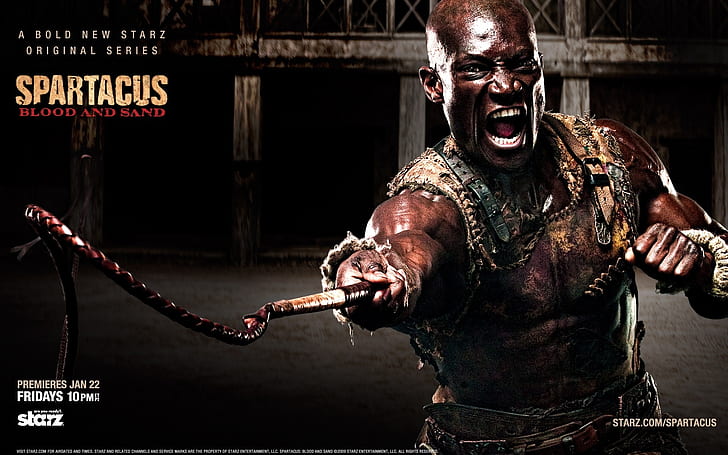 Doctore Spartacus: affiche Blood and Sand, spartacus blood and sand, Fond d'écran HD