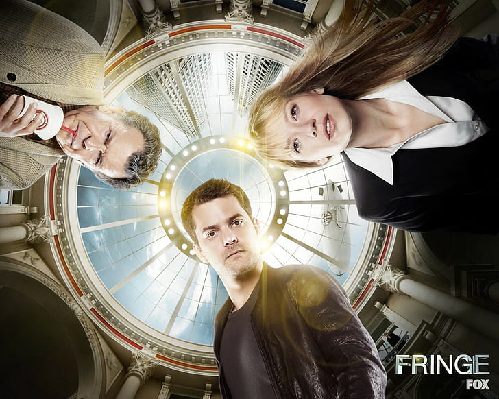 Fringe (serial), serial, plakat filmowy, Anna Torv, aktor, Tapety HD