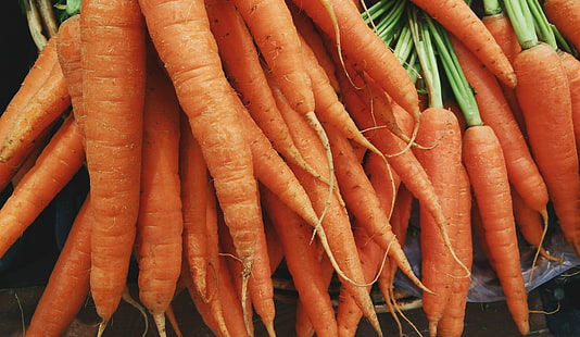 lot de carottes, carottes, légumes, nombreux, Fond d'écran HD HD wallpaper