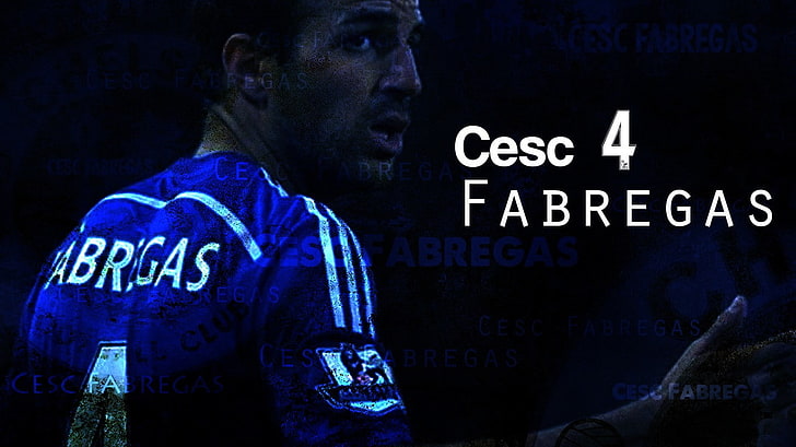Chelsea FC, Cesc Fábregas, fútbol, Fondo de pantalla HD