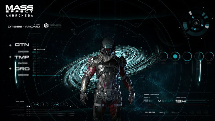 Mass Effect 4, Mass Effect Andromeda, Game, Character, mass effect 4, game, character, HD wallpaper