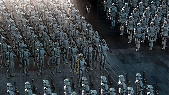 Star Wars, Star Wars Episode II: L'attaque des clones, Clone Trooper, Fond d'écran HD HD wallpaper