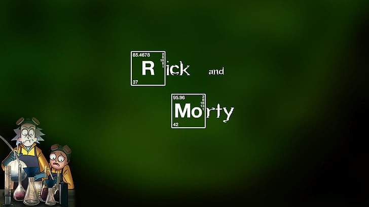 Fondo de pantalla de Rick y Morty, programa de televisión, Rick and Morty, Morty Smith, Rick Sanchez, Fondo de pantalla HD