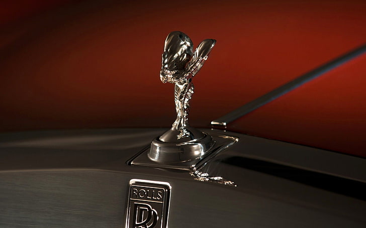 Rolls-Royce, emblem, limousine, HD wallpaper