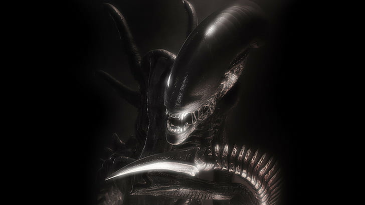 h r_ giger alien movie xenomorph, HD-Hintergrundbild