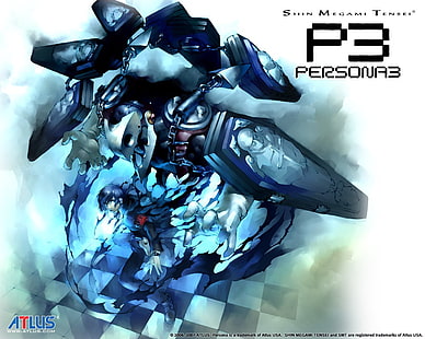 P3 Persona 3 digital bakgrundsbild, Persona, Persona 3, HD tapet HD wallpaper