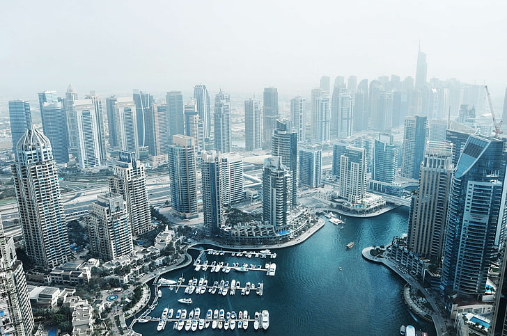 Dubai Marina, Fond d'écran HD