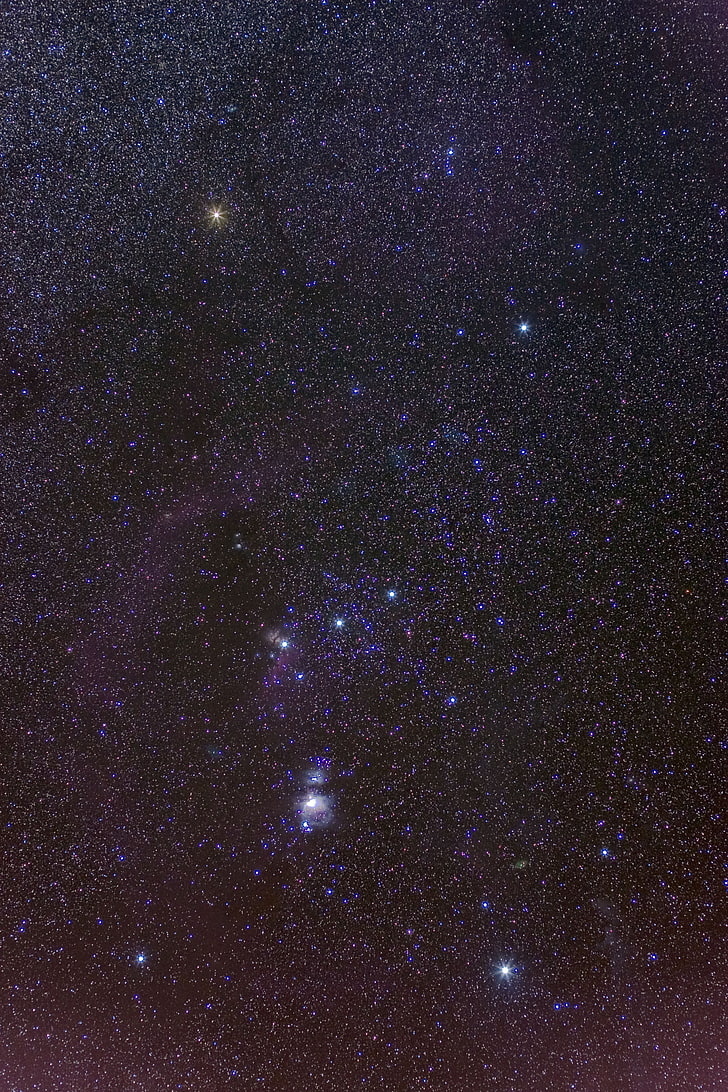 Sternhaufen, Orion, Raum, Sternbild, Sterne, HD-Hintergrundbild, Handy-Hintergrundbild