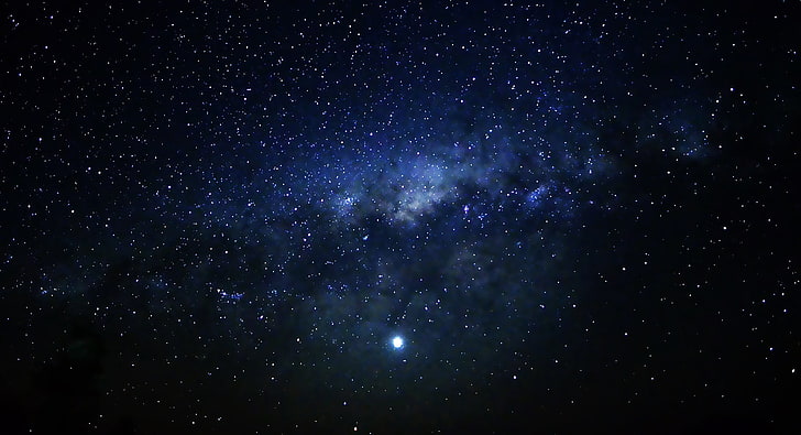 Milchstraße Galaxy digitale Tapete, Weltraum, Sterne, Milchstraße, HD-Hintergrundbild