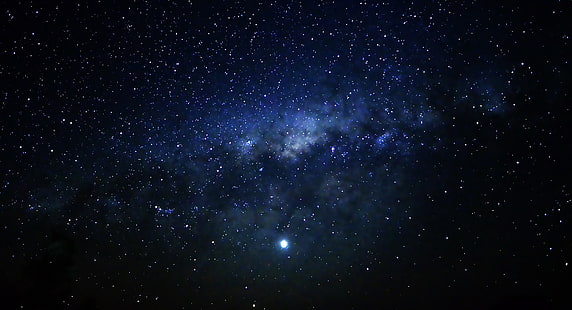 مجرة درب التبانة خلفية رقمية ، فضاء ، نجوم ، درب التبانة، خلفية HD HD wallpaper