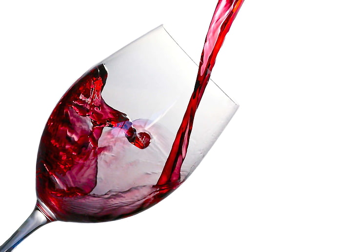 alcohol, bar, beverage, drink, glass, liquid, pour, red, spill, splash, splashing, wine, wine glass, wineglass, HD wallpaper