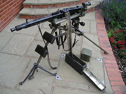germania, pistola, macchina, mg42, militare, arma, ww2, wwll, Sfondo HD HD wallpaper