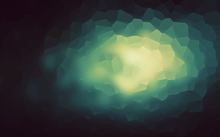 abstract, blurred, Voronoi diagram, HD wallpaper
