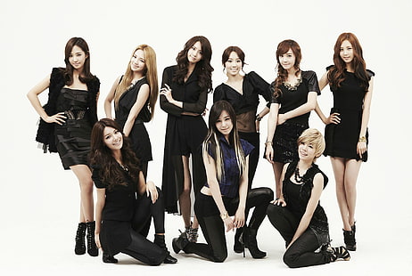 SNSD, Girls 'Generation, Tiffany Hwang, Kim Taeyeon, Seohyun, Jessica Jung, Kim Hyoyeon, Choi Sooyoung, Kwon Yuri, Im Yoona, Sunny, Sfondo HD HD wallpaper