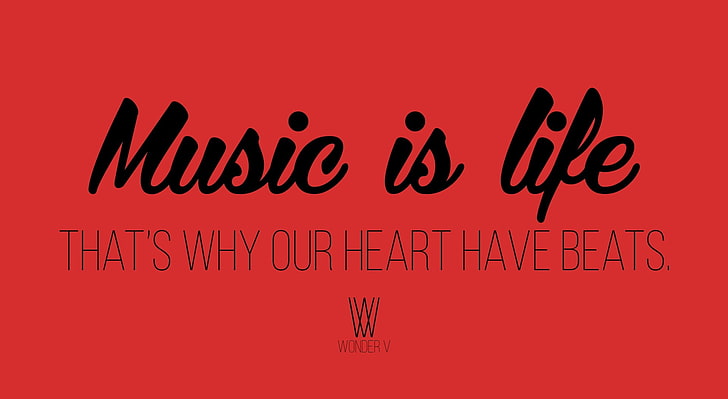 Music is Life., Music, dj, wonder_v, producer, HD wallpaper