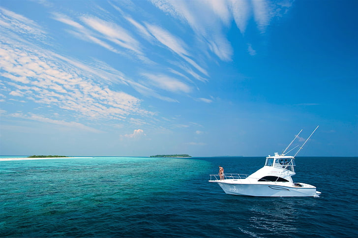 Yacht 4k High Definition Wallpaper Widescreen, HD-Hintergrundbild