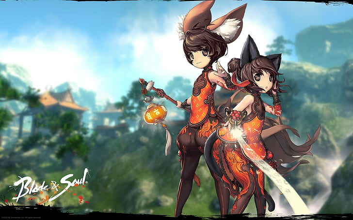 RPG, video games, Blade and Soul, HD wallpaper