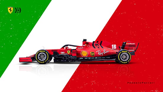 Ferrari, Формула 1, машина, спорткар, HD обои HD wallpaper
