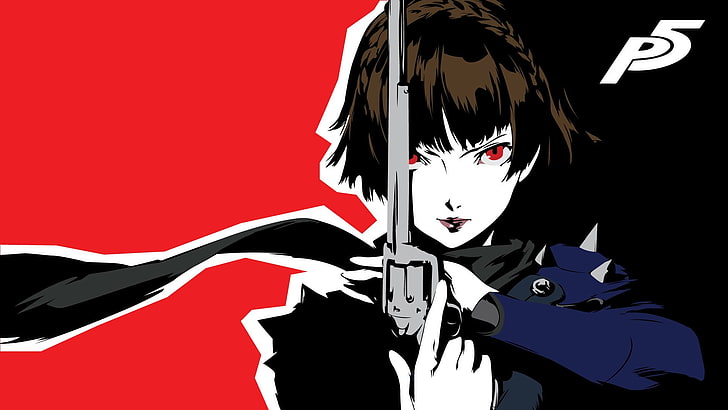 Persona, Persona 5, Anime, Makoto Niijima, Tapety HD