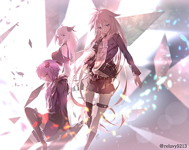 Anime, Vocaloid, IA (Vocaloid), Kizuna Akari, Yuzuki Yukari, วอลล์เปเปอร์ HD HD wallpaper
