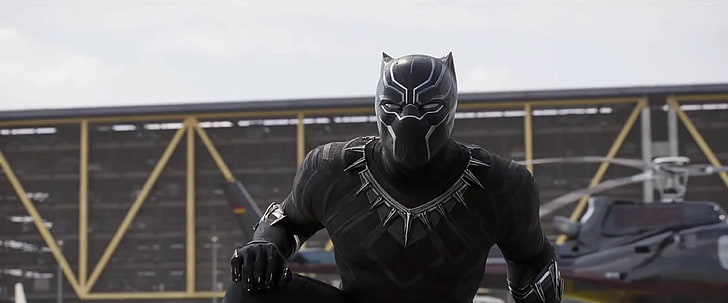 2018, 4k, Black Panther, Michael B. Jordan, Sfondo HD
