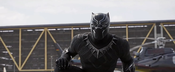 2018, 4k, Black Panther, Michael B. Jordan, Sfondo HD HD wallpaper