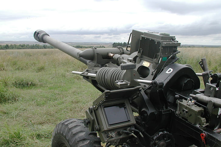 M119 هاوتزر ، الجيش الأمريكي ، عسكري، خلفية HD