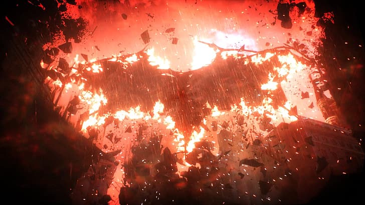 ogień, Batman: Rycerz Arkham, Tapety HD