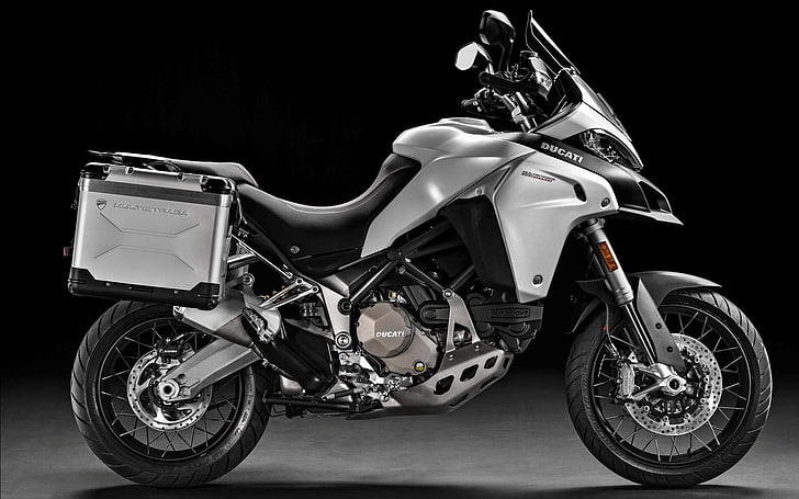 Ducati Multistrada 1200 Enduro, silver sports bike, Motorcycles, Ducati, HD  wallpaper | Wallpaperbetter