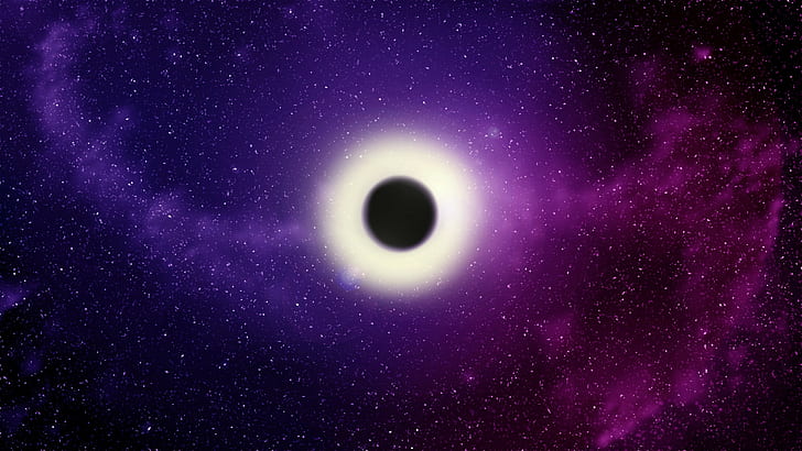 nebulosa púrpura, espacio, estrellas, Fondo de pantalla HD