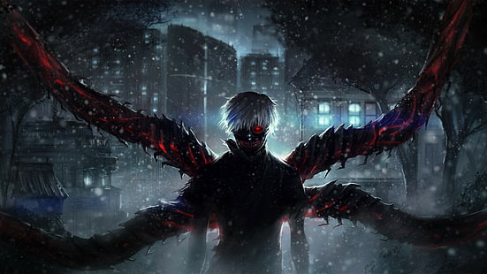 Kaneki Ken, Tokyo Ghoul: re, anime, Tokyo Ghoul, Sfondo HD HD wallpaper