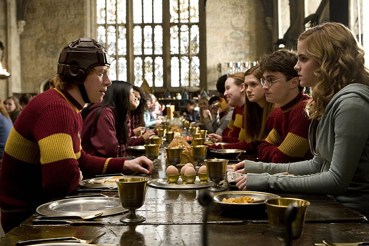 Harry Potter, Harry Potter och halvblodsprinsen, Hermione Granger, Ron Weasley, HD tapet