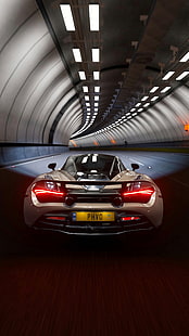 mclaren 720s, mclaren, car, sports car, tunnel, HD wallpaper HD wallpaper