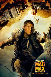 Mad Max: Fury Road, ภาพยนตร์, Tom Hardy, Mad Max, วอลล์เปเปอร์ HD HD wallpaper