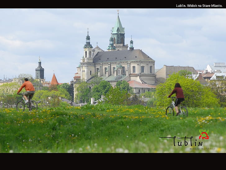 都市の景観古い庭ヨーロッパポーランド町ポーランド記念碑歴史的観光劇場ルブリンヨーロッパ建築記念碑HDアート、古い、都市の景観、 HDデスクトップの壁紙