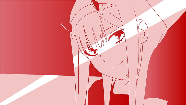 Darling in the FranXX, Zero Two (Darling in the FranXX), anime, Filles anime, Fond d'écran HD