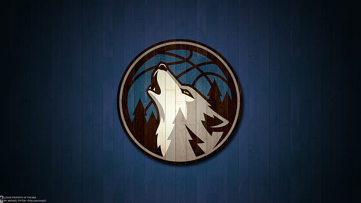 Basketball, Minnesota Timberwolves, Emblem, NBA, HD wallpaper