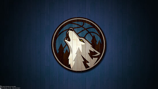  Basketball, Minnesota Timberwolves, Emblem, NBA, HD wallpaper HD wallpaper