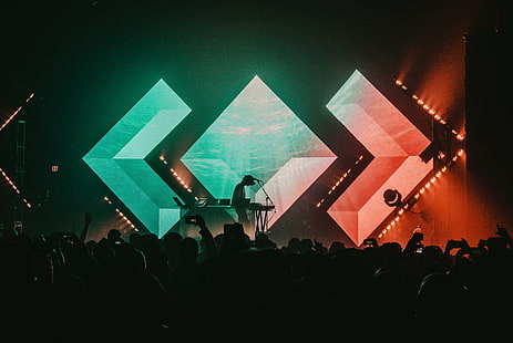  concerts, Madeon, crowds, electronic music, HD wallpaper HD wallpaper