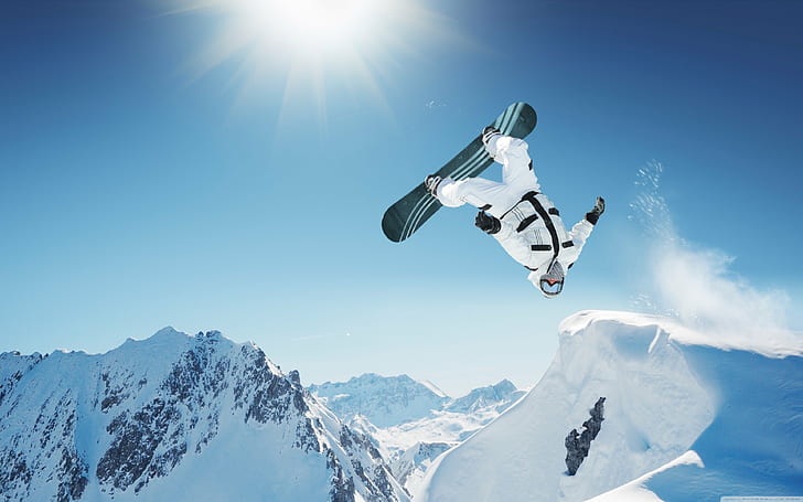 snowboarding  3840x2400, Extreme, HD wallpaper