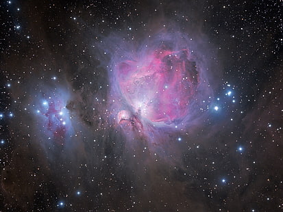 Messier 42, mgławica, Orion, Tapety HD HD wallpaper
