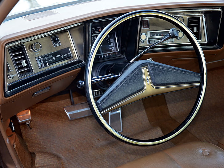 1972, classic, interior, oldsmobile, toronado, y57, HD wallpaper