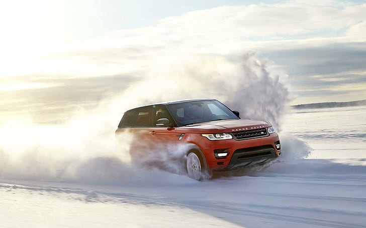 2014 Land Rover Range Rover Sport, red range rover evoque, sport, land, rover, range, 2014, cars, land rover, HD wallpaper