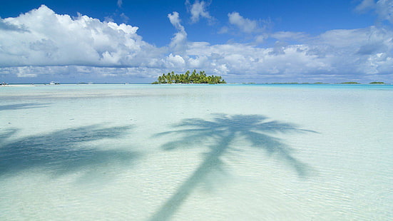 Ocean Clouds Nature Islands Palm Trees Tahiti Skyscapes Beaches صور الخلفية ، الخلفية ، الشواطئ ، الغيوم ، الصور ، الجزر ، الطبيعة ، المحيط ، النخيل ، skyscapes ، tahiti ، الأشجار، خلفية HD HD wallpaper
