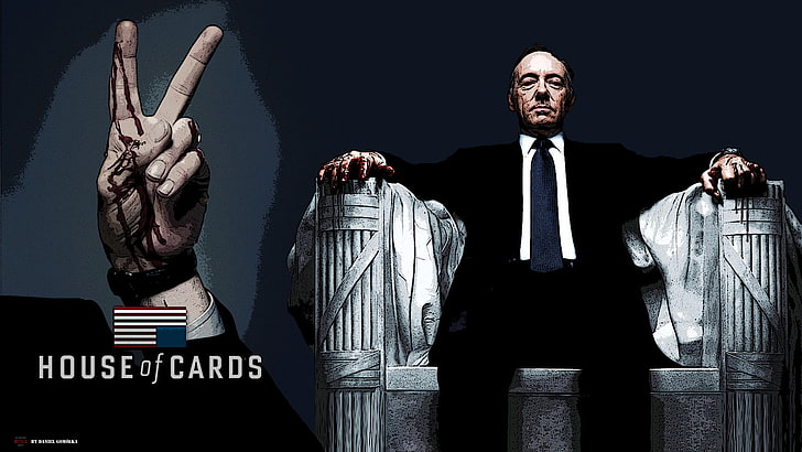 Acara TV, House Of Cards, Francis Underwood, Kevin Spacey, Wallpaper HD