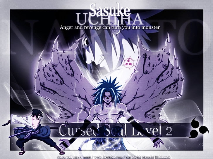 Poster Sasuke Uchiha, Anime, Naruto, Sasuke Uchiha, Wallpaper HD