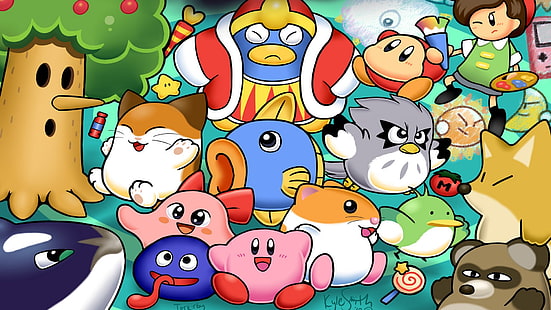 Kirby, Fondo de pantalla HD HD wallpaper
